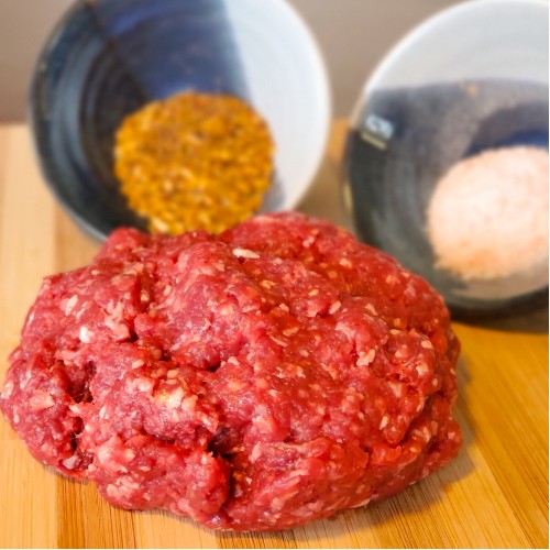 Ground Bison Sausage, hot Italian