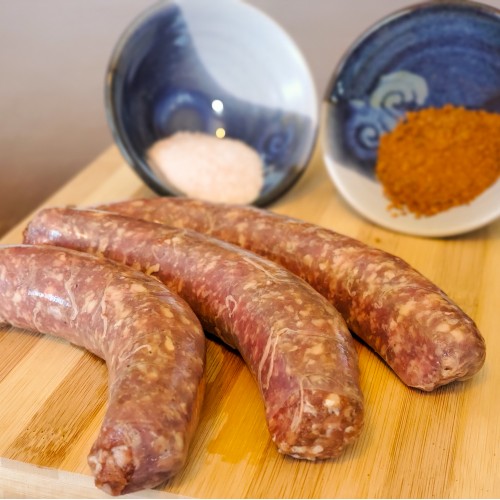 Bison Sausage, Hot Italian