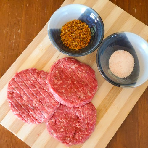 Bison Burger Patties, 4oz (100% bison)