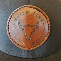 Ball Caps - leather patch