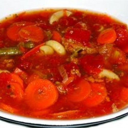 Hamburger Soup - 2 servings