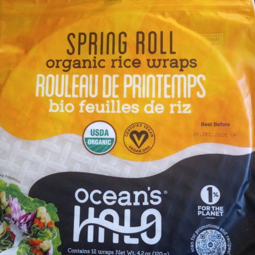 Spring Roll Rice Wraps - Organic