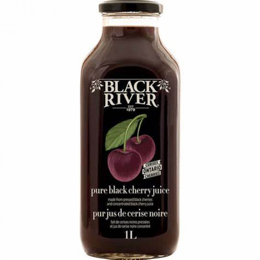 Pure Black Cherry Juice - Black River (1L)