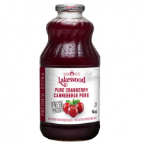 Cranberry Juice - Lakewood Premium Organic - 946 ml