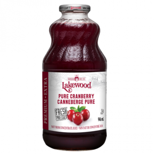 Cranberry Juice - Lakewood Premium Organic - 946 ml