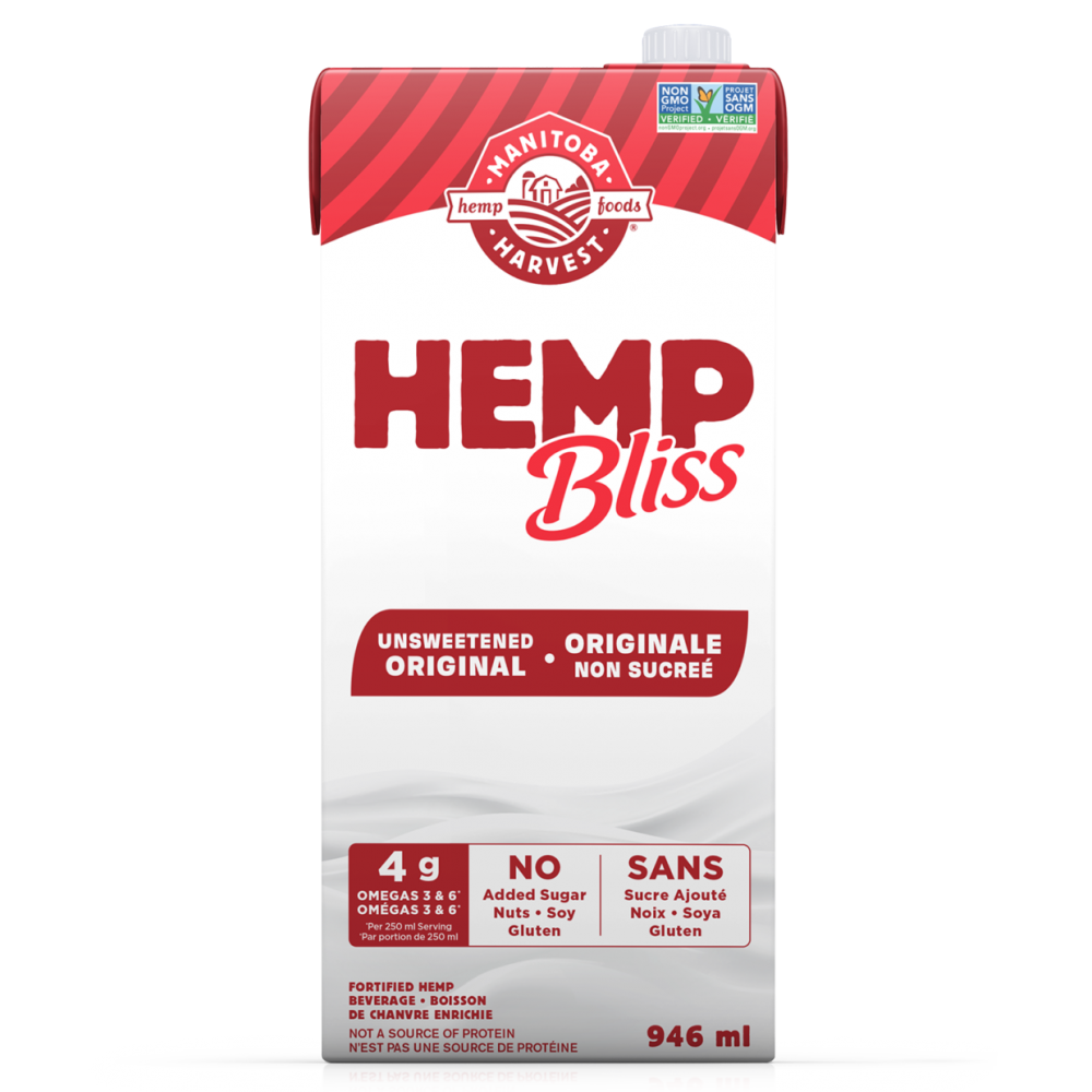 Hemp Bliss - Unsweetened Original - Manitoba Harvest (946 ml)