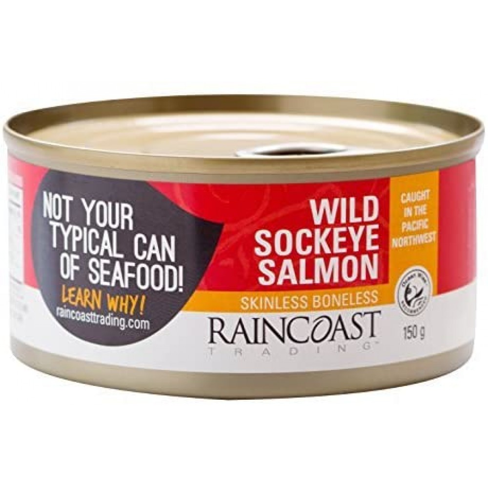 Wild Sockeye Salmon - Raincoast  Trading (160 g)
