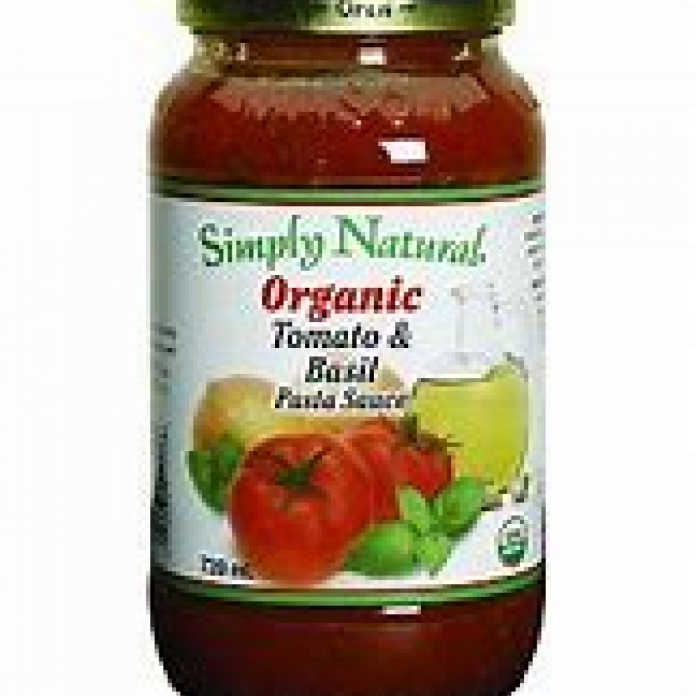 Pasta Sauce - Organic - Simply Natural - Tomato Basil (739 ml)