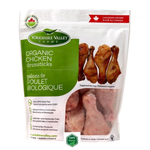 Yorkshire Valley Farms Organic Chicken Drums (1 kg bag)