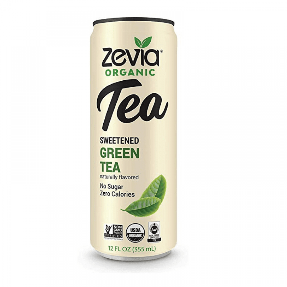 Green Tea - Sweetened - Organic - Zevia (355 ml)