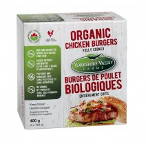 Yorkshire Valley Farms Organic Chicken Burgers (400 g)