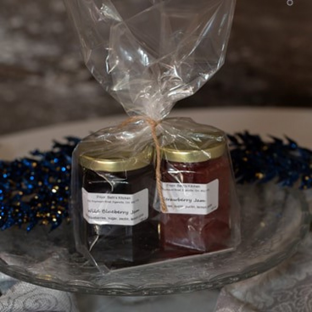 Gift Bag - Wild Blueberry and Strawberry Jams
