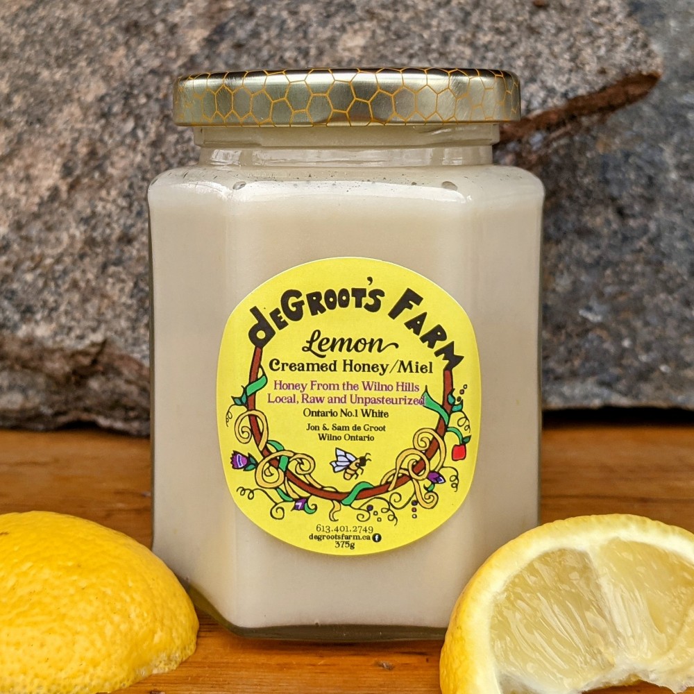 Creamed Real Lemon Honey