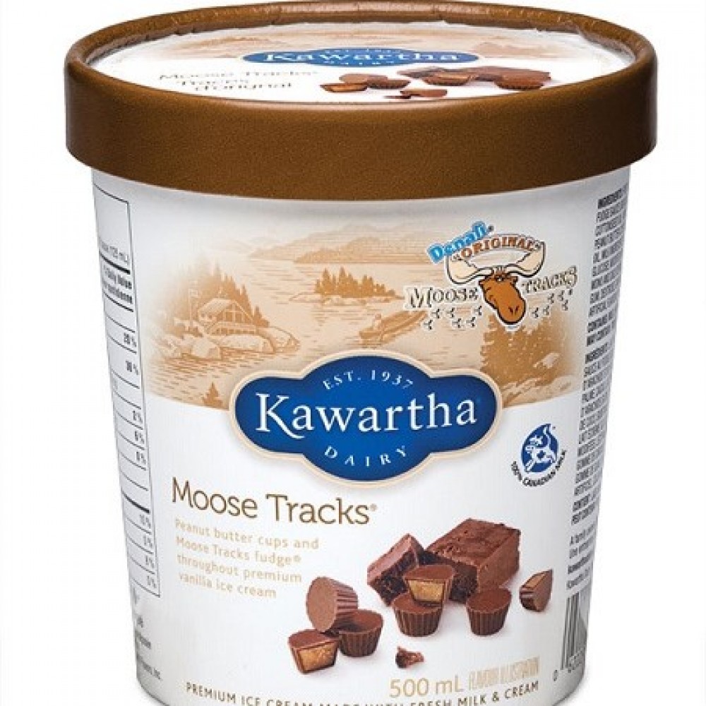 Kawartha Ice Cream - Moose Tracks