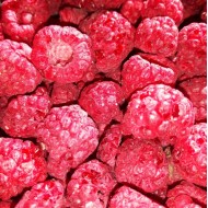 Raspberries - Locally Grown - Frozen - 1 lb bag