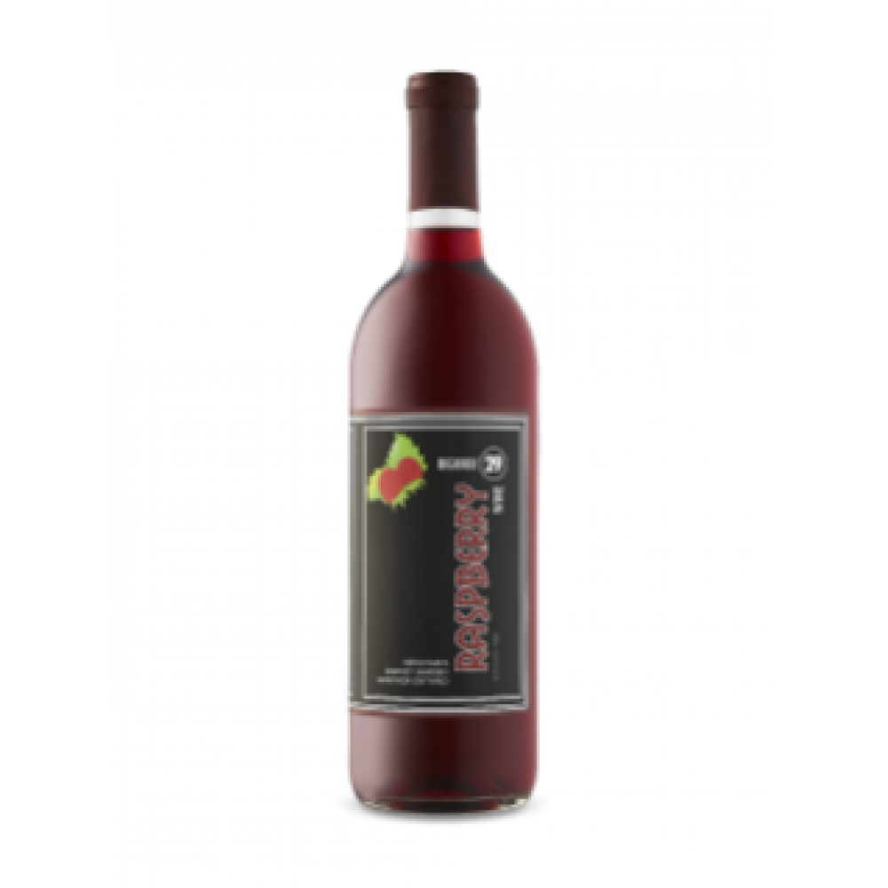 Raspberry Wine - Semi Dry (750 ml)