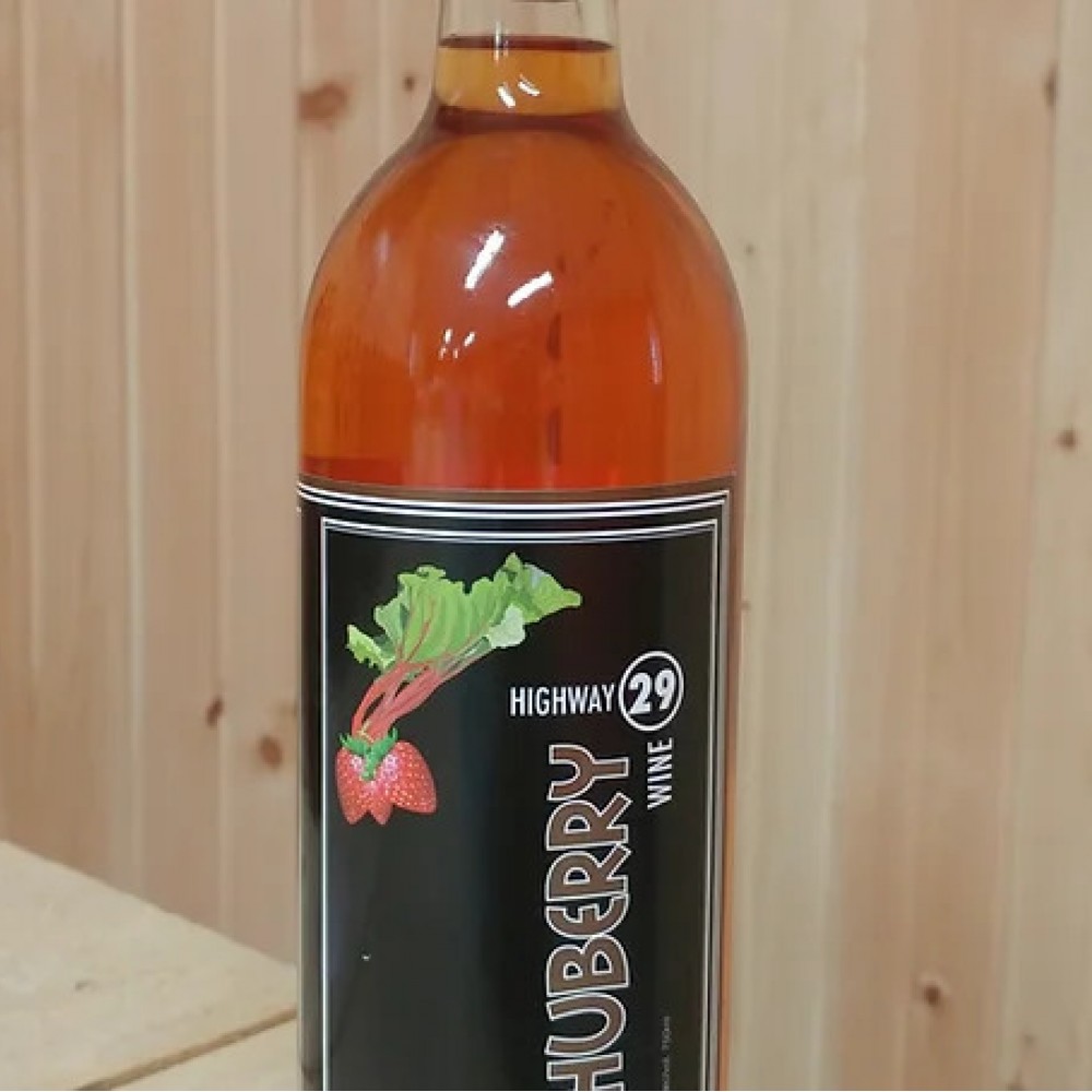 Rhuberry Wine - Semi Sweet (750 ml)
