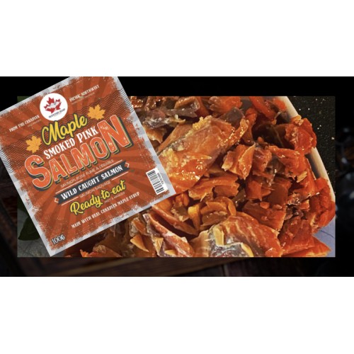 Maple Smoked Pink Salmon - Single pack (100 g)