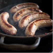 Lamb Rosemary Garlic Sausage