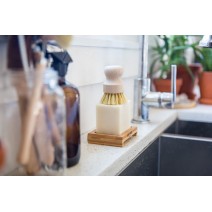 Solid Dish Soap Block/Dish/Brush Combo