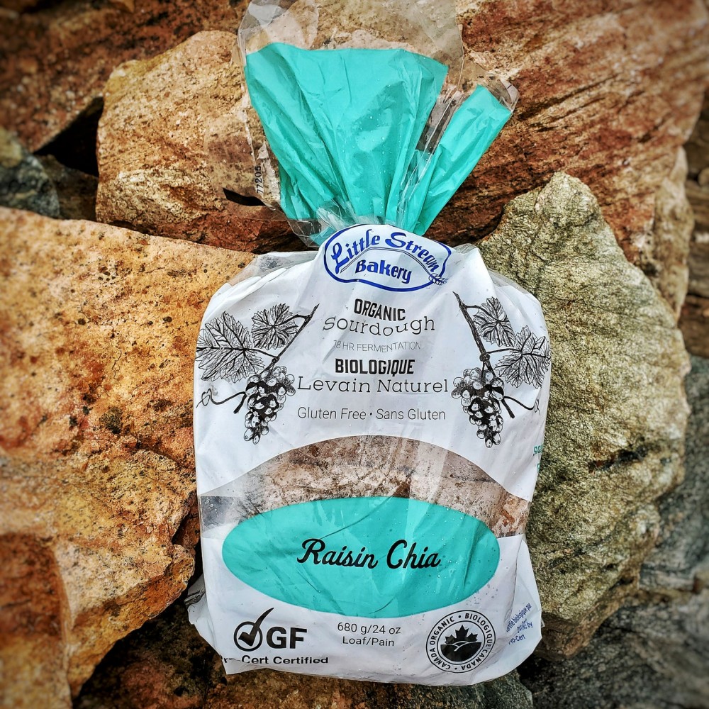 Rice Raisin Chia Loaf • Sourdough Bread • Gluten Free  • Organic 