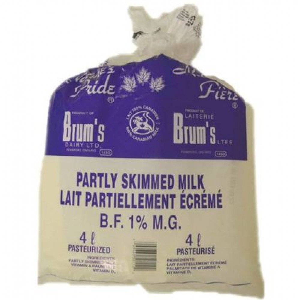 Milk - Brum's - 1% - 4L
