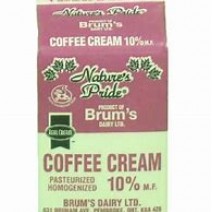 Coffee Cream - 10% - Brum's - Assorted Sizes