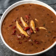 Caribbean Red Kidney Bean Soup