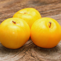 Plums - Yellow - Basket