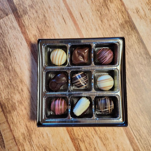 Handmade Chocolates - Box of 9