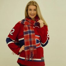 Montreal Canadiens Lambswool Scarf Extra Long