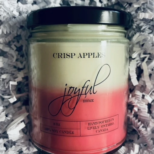 Crisp Apples Soy Candles - 8 oz