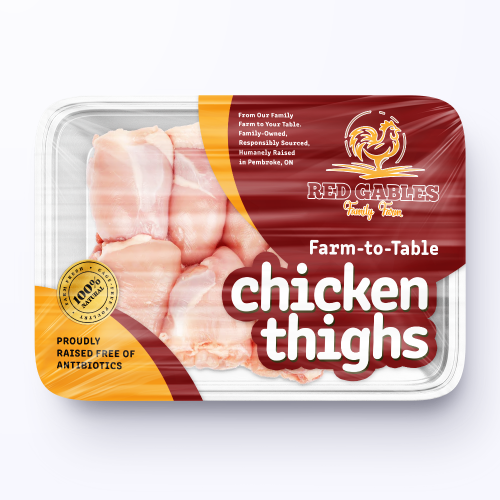 Chicken Thighs - Bone-In & Skin-On - Priced per lb