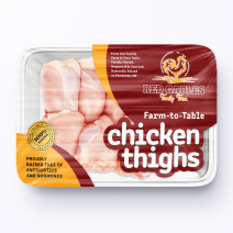 Chicken Thighs - Bone-In & Skin-On - Priced per lb