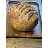 Honey Oat Sourdough Bread