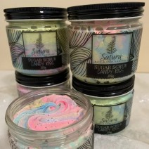 Sugar Scrub - Satura - Candy Kiss - 250 g