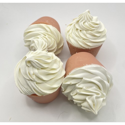 Soap - French Pink Clay - Cupcake - Handmade