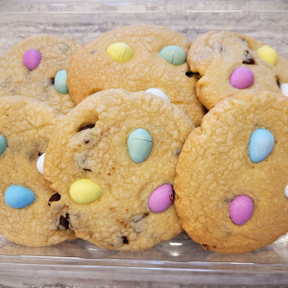 "Spring Peepers" Homemade Chocolate Chip Cookies (12 in a box)