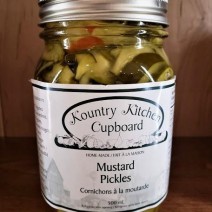 Local Homemade Mustard Pickles