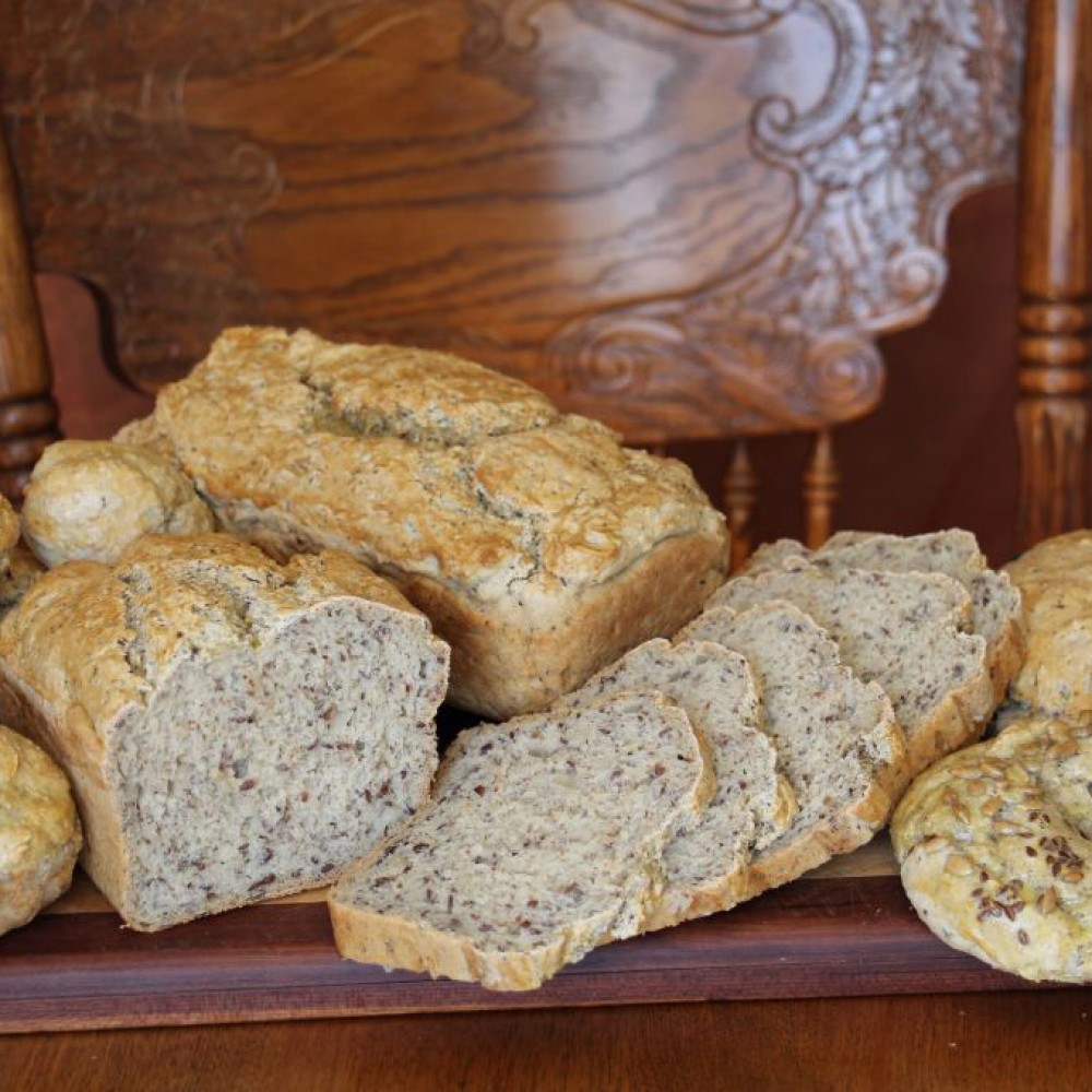 Rustic Riser Bread (1-Loaf) (Yeast-Free)