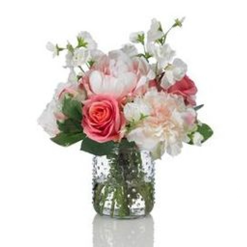 Fresh Flower Arrangement in Vase $70