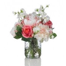 Fresh Flower Arrangement in Vase $70