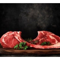 Tomahawk Steak - Fresh  (Approx 3 lbs each)