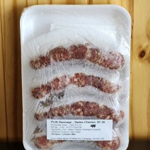 Pork - Sausage - Garlic Pepper Sausage - per lb