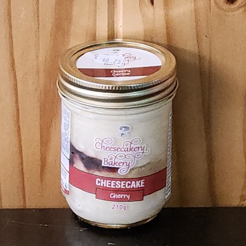 Cheesecake in a Jar-Cherry