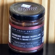 Jam - Cranberry Orange Marmalade -Top Shelf Preserves -190 g