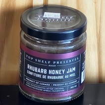 Jam - Rhubarb Honey - Top Shelf Preserves- 190 g