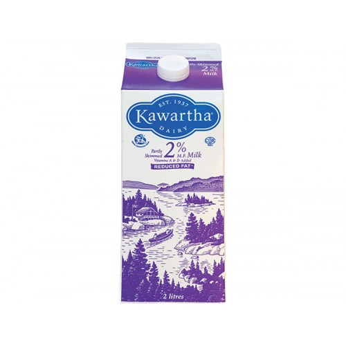 Milk - 2% - Kawartha Dairy - 4L Bag