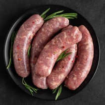 Beef - Sausage- Reiche's - Garlic Pepper - per lb