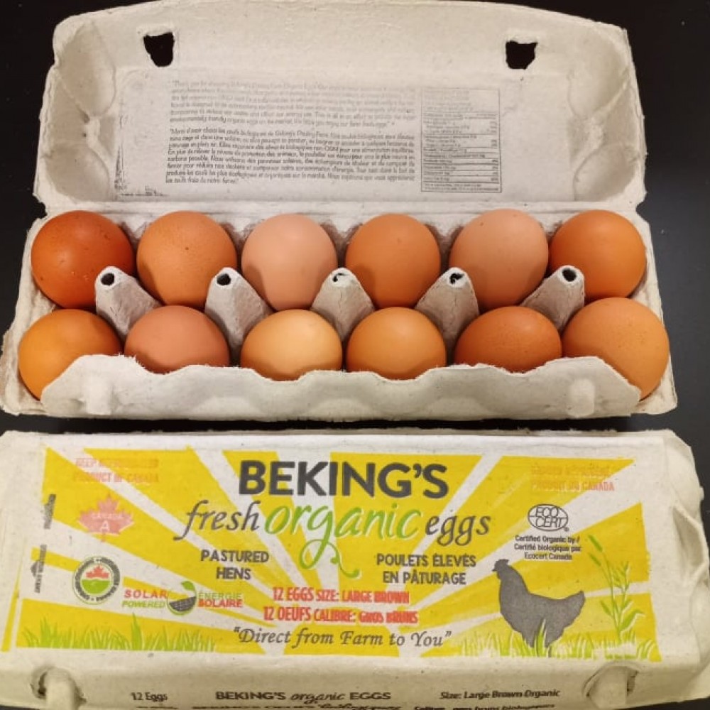 Beking Organic Eggs